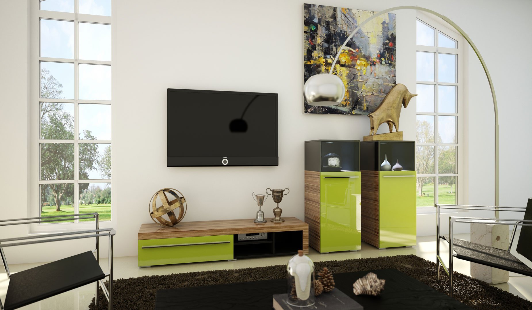 Стенка LEGATO (артикул 893)